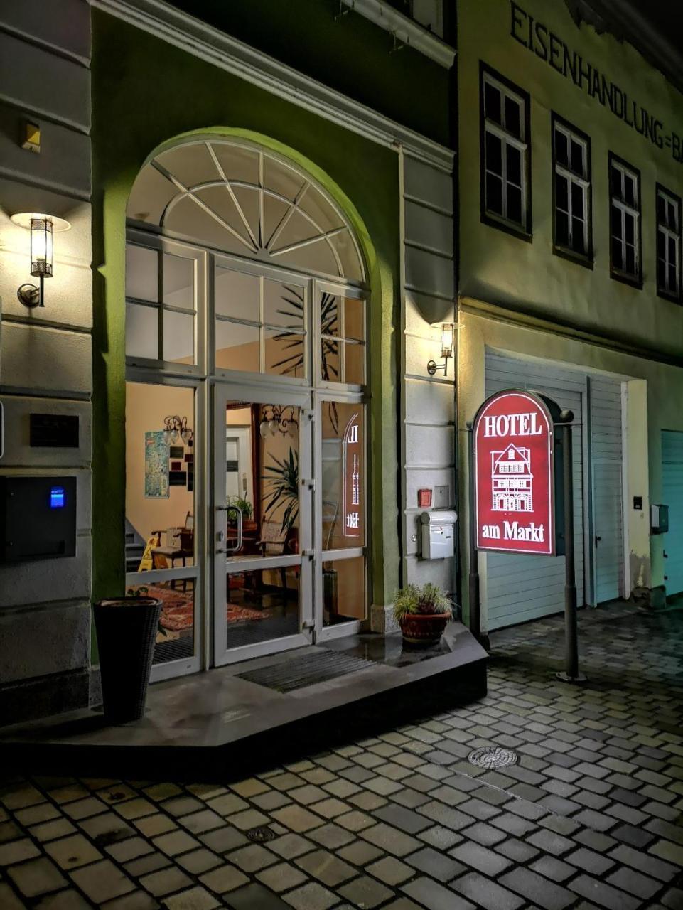 Hotel Garni am Markt Neustadt bei Coburg Exteriör bild